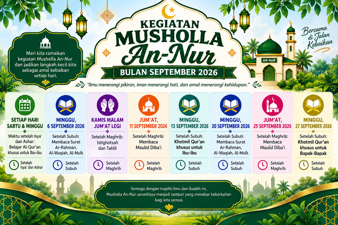 Kegiatan Bulan September
