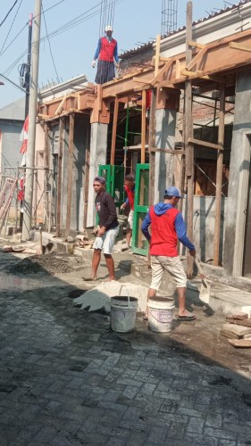 Pengecoran Serambi Musholla          